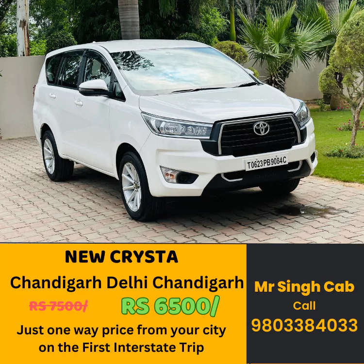 Taxi service in Chandigarh - Mr Singh Cab